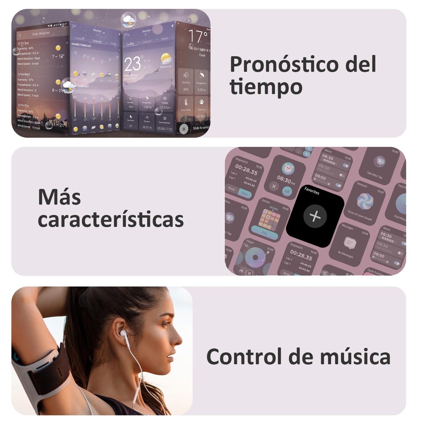 Reloj Inteligente Mujer Blackview con Llamadas Bluetooth, Pulsómetro/Oxímetro/Sueño/Podómetro, 1.85" Smartwatch con Whatsapp Mensajes, 100 Modos Deportivos, Pulsera Actividad para Android iOS