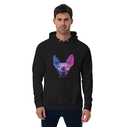 Sudadera con capucha  unisex Gato